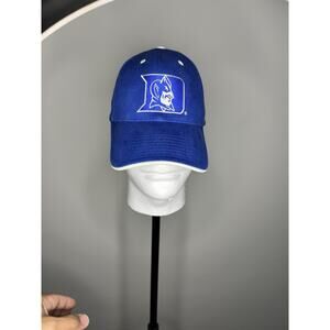 Vintage Duke Blue Devils Hat Cap Snapback Blue 90s Y2K Embroidered